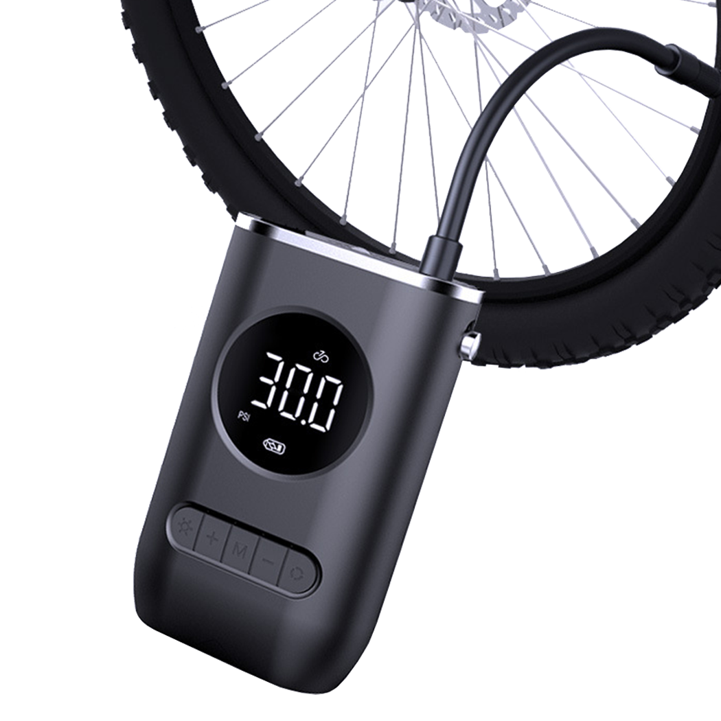 Cordless Rechargeable Tyre Inflator – 12V Portable Air Compressor with USB Charging