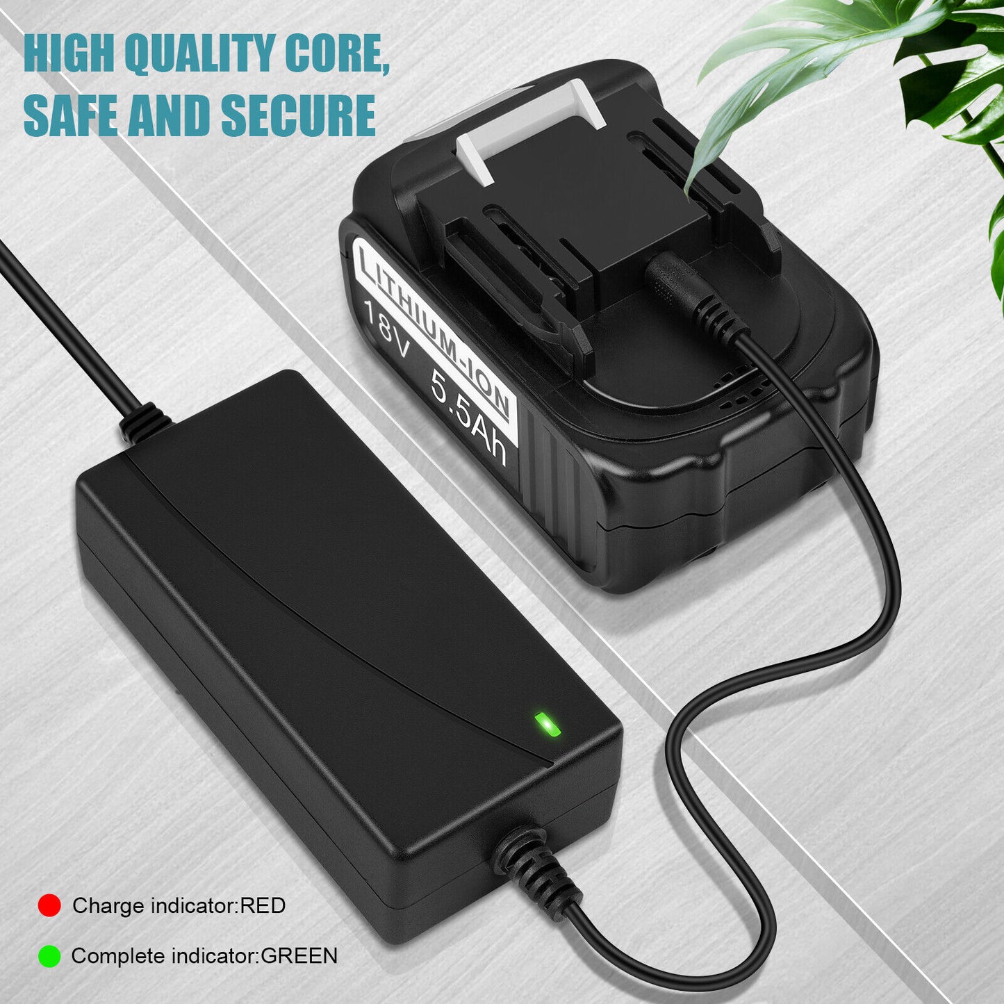6” Cordless Electric Chainsaw – Rechargeable Handheld Wood Cutter with Battery & Charger